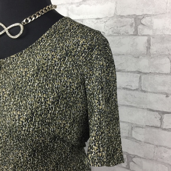 Premiere International Brindle Maxi Dress Size 2x - Picture 4 of 6